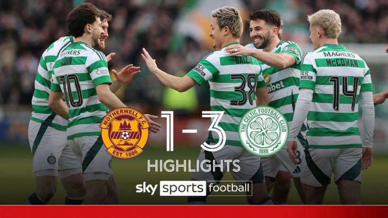 Motherwell 1-3 Celtic