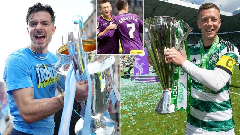 McGregor once rubbed shoulders with Grealish when they first started out. But even though the England man has gone on to big-money moves and a Champions League medal, the Scot doesn’t regret staying at Celtic to become a home-grown legend