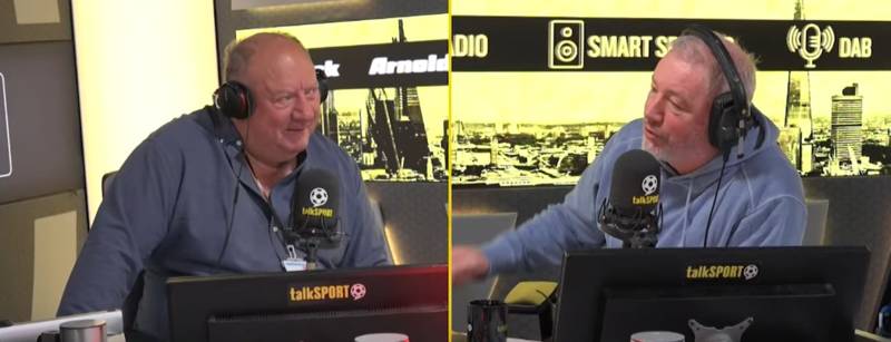 ‘Ohhh!’ – Ally McCoist’s pain after Celtic fan Alan Brazil rips into the state of Ibrox