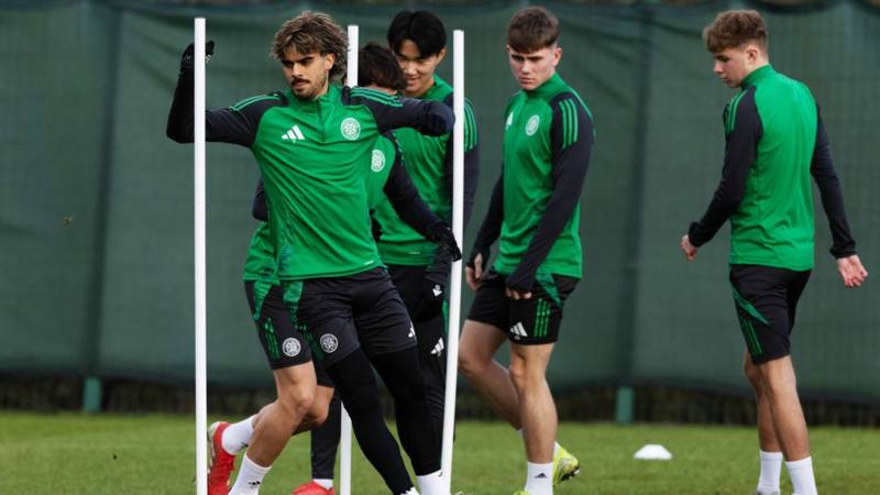 Training Gallery: Celtic v Dundee