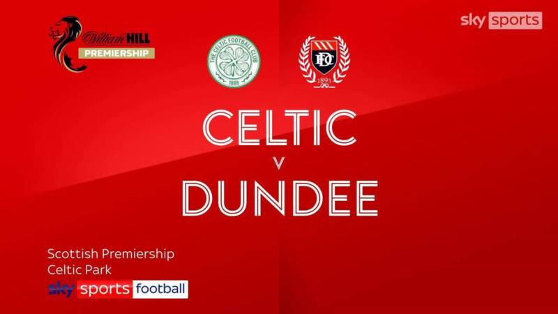 Celtic 6-0 Dundee