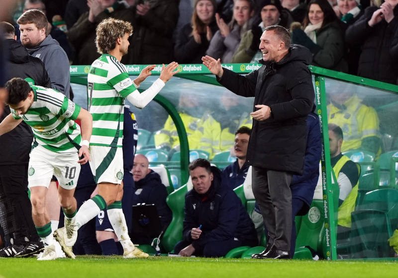 Brendan Rodgers praises Celtic star’s ‘lovely arrogance’