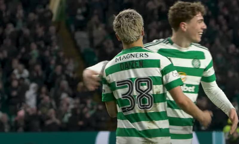 Celtic fan posts unseen view of Daizen Maeda’s goal vs Dundee and it goes viral