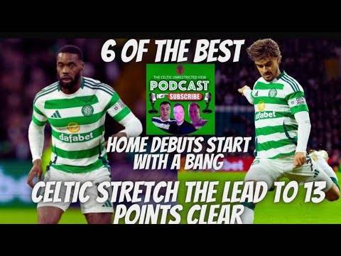 13 Points Clear! Fast Free Flowing Celtic Hit 6 Past Dundee