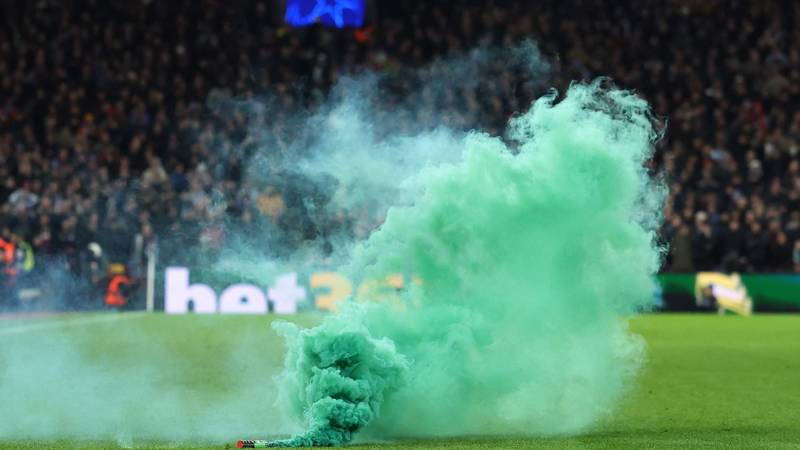 UEFA punish Celtic following Villa Park smoke bomb incident but fans are cleared to travel to Bayern Munich