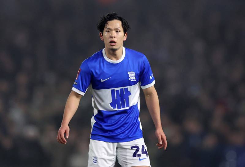 Celtic fans say the same thing about Tomoki Iwata after outrageous FA Cup goal for Birmingham City