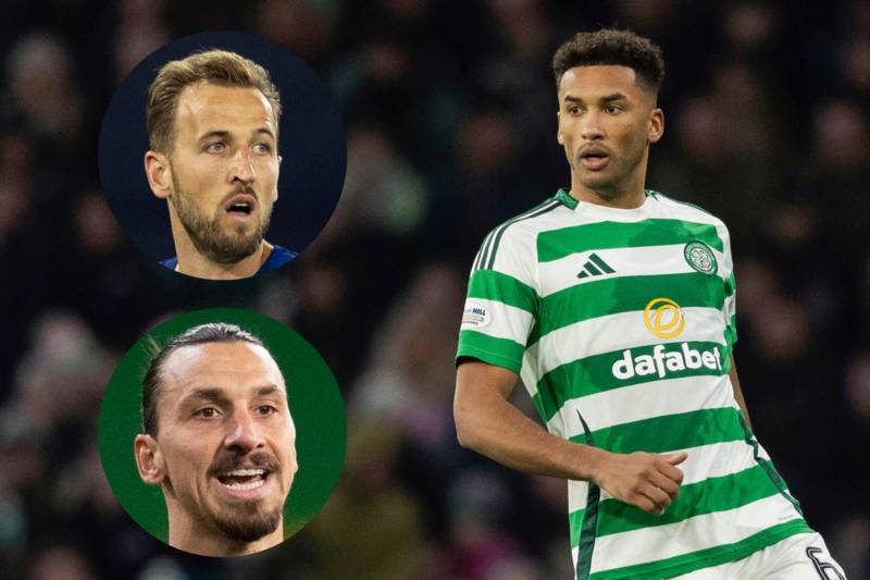 How Zlatan Ibrahimovic has helped a Celtic centre-half prepare for Harry Kane test