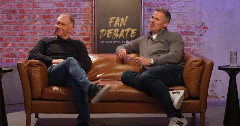 Paul Scholes airs true Celtic feelings as Rangers humiliation draws grin from Jamie Carragher