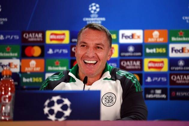 “With the energy and the support, anything is possible in the game,” Brendan Rodgers