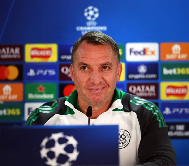 Brendan Rodgers chuckles with sarky response to media over Celtic fitness and injury updates for Bayern Munich tie