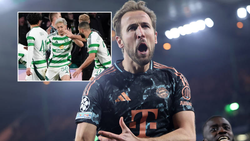 Celtic 1 Bayern Munich 2: Harry Kane strike gives Germans victory as Bhoys rally late on to keep slim hopes alive