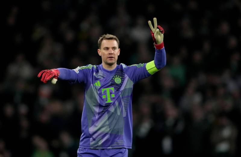 Bayern Munich’s Manuel Neuer says what Celtic did was ‘special’ and ‘rare to experience’