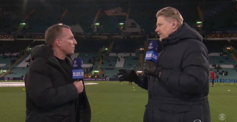 Celtic or Liverpool: Watch Brendan Rodgers Cleverly Dodge Schmeichel’s Question