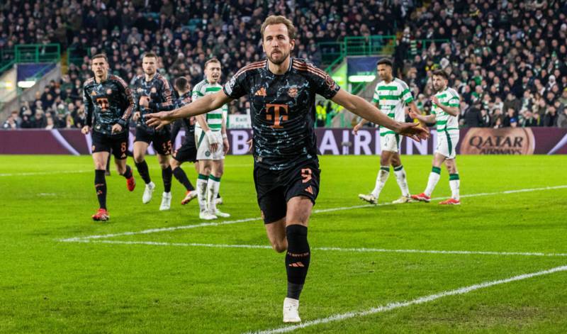 Celtic told ‘we can match Bayern’ after narrow UCL playoff first-leg defeat as Harry Kane demands more ‘special quality’