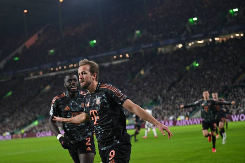 Harry Kane makes claim about Celtic fans after scoring for Bayern Munich at Parkhead