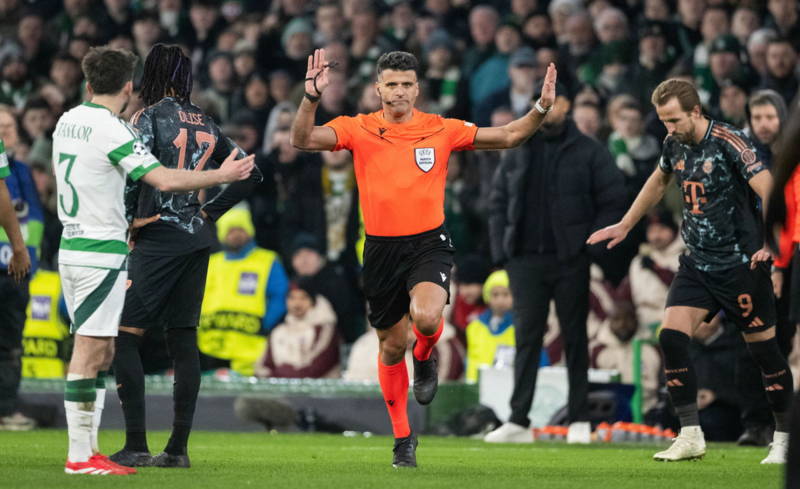 Last night’s decisions against Celtic prove that not all the bad officials are in Scotland.