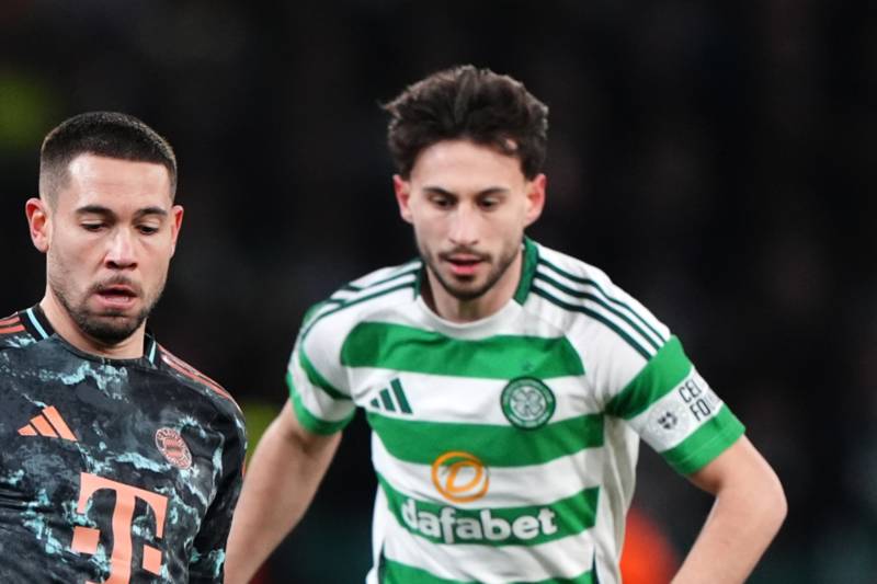 Nicolas Kuhn ‘scouted’ by EPL giants during Celtic’s loss to Bayern Munich