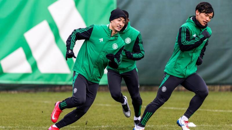 Training Gallery: Celtic v Dundee United