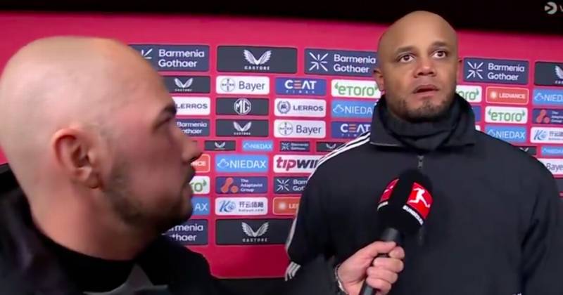 Vincent Kompany leans on Celtic excuse in spiky interview after taking Bayern Munich to historic new low