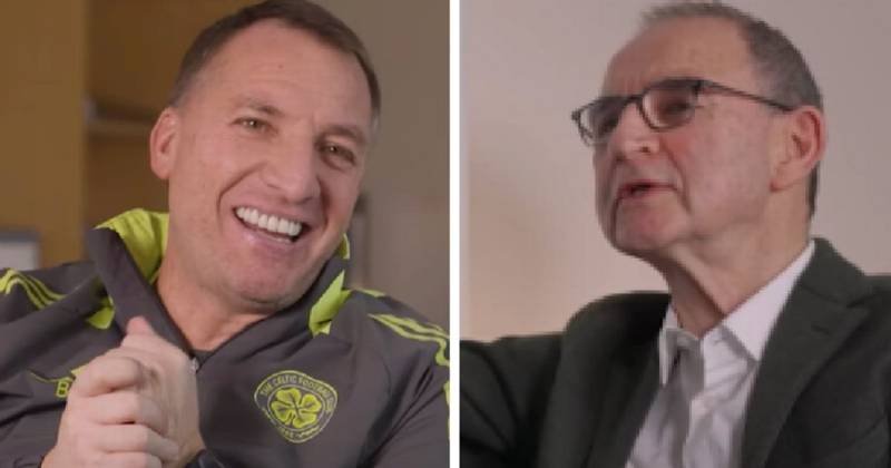 Brendan Rodgers put on the spot by Martin O’Neill over Celtic departure and gets awkward reaction