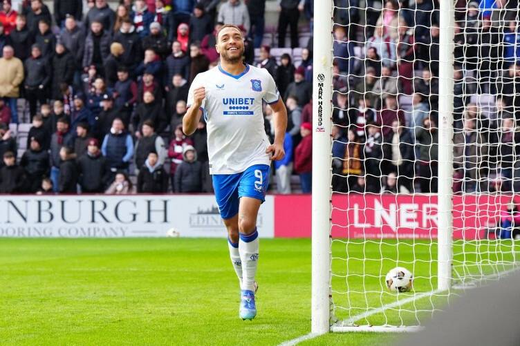 Defender scores two own goals as Rangers prevail at Hearts