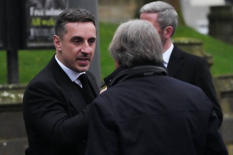 Gary Neville ‘glad’ one thing hasn’t happened to Celtic hero Ange Postecoglou at Tottenham