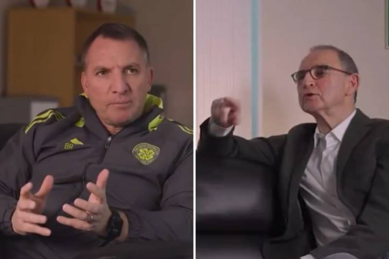 ‘Continue off camera’ – Awkward moment O’Neill confronts Rodgers over Celtic exit