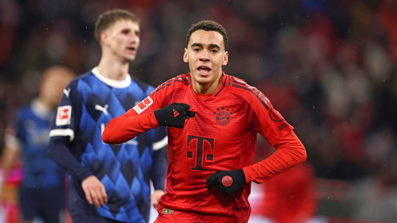 Jamal Musiala names one Celtic player Bayern Munich fear