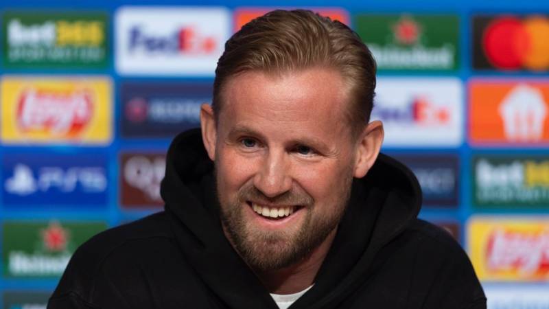 Kasper Schmeichel: We’ll face Bayern tonight with hope