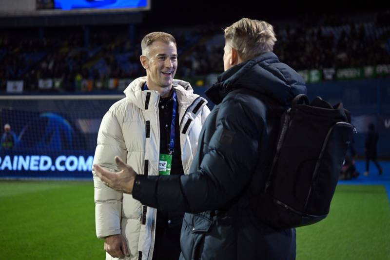 Watch Joe Hart hilariously explain on TikTok why he ‘learned a lesson’ doing Champions League commentary at Celtic Park