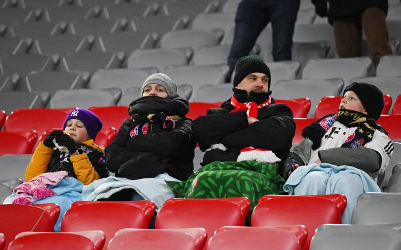 Alan Shearer shares how Bayern Munich fans reacted to Celtic’s performance in the Allianz Arena