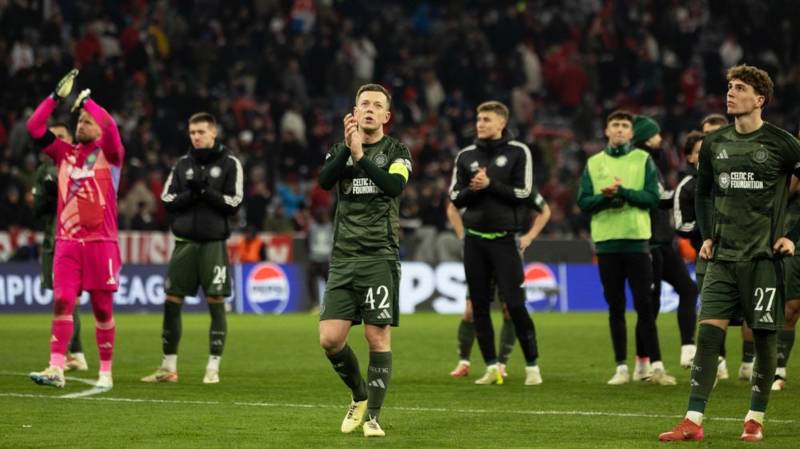 Callum McGregor: Players were outstanding against a top European side