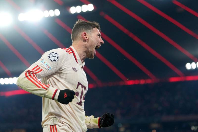 Leon Goretzka shuts down what he is hearing about Celtic after Bayern Munich win