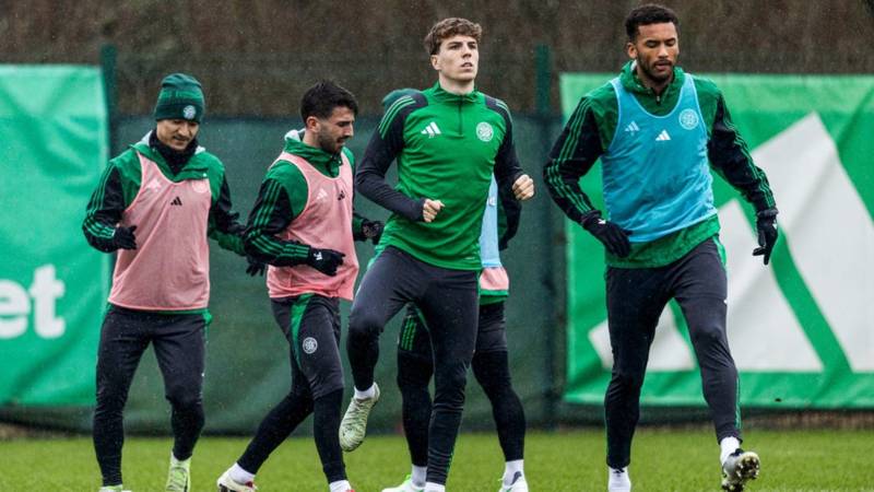 Hibernian v Celtic: Training Gallery