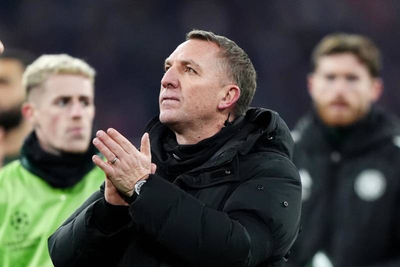 Rodgers reveals motivational message to Celtic players in Allianz dressing room