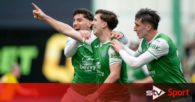 Celtic suffer European hangover as Josh Campbell fires Hibernian to victory