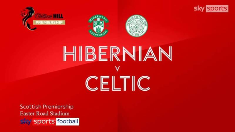 Hibernian 2-1 Celtic