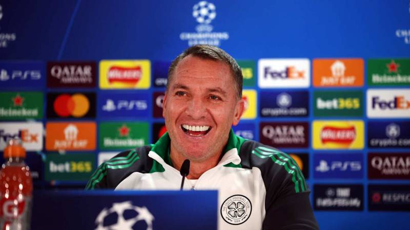 Celtic boss Brendan Rodgers takes subtle dig at Rangers