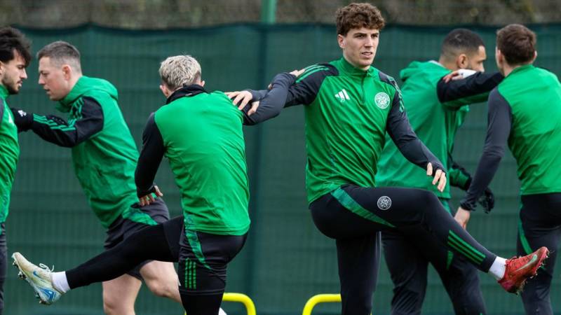 Celtic v Aberdeen: Training Gallery