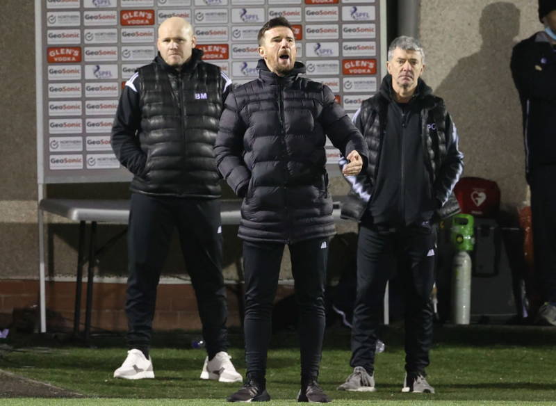 Barry Ferguson confronts Alloa fan