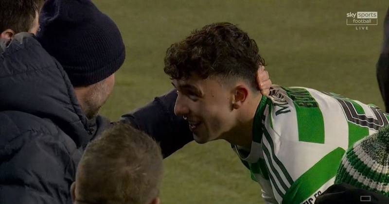 Jude Bonnar earns Celtic acclaim from buzzing Brendan Rodgers as debut Bhoy makes a beeline for his adoring family