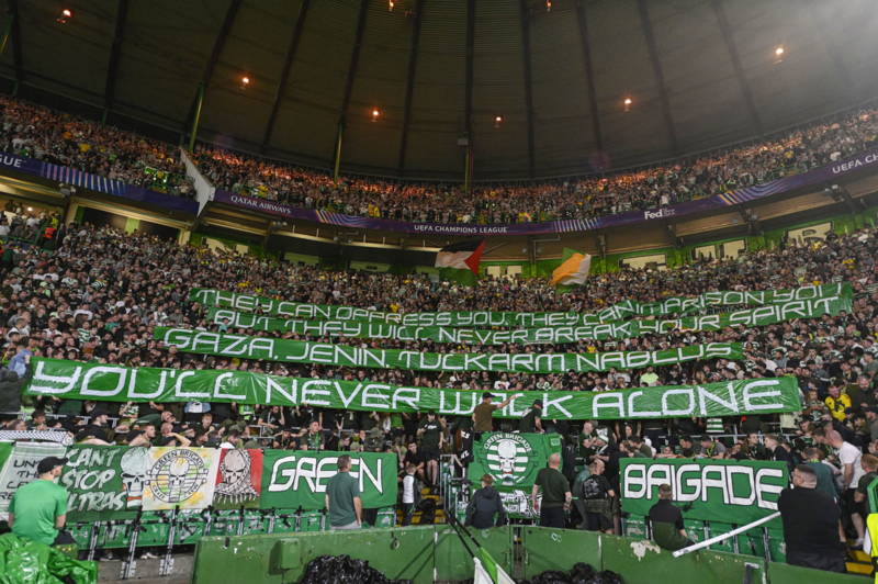 UEFA’s decision not to sanction Celtic on the Israel banners may signify a shift behind the scenes.