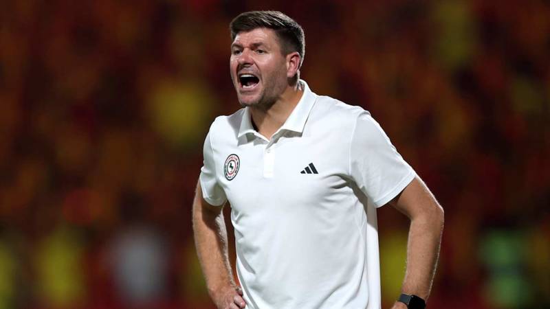 Celtic fans will laugh at why Steven Gerrard can’t join Rangers