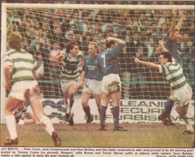 Happy Celtic memories of Tommy Coyne’s winner against Rangers