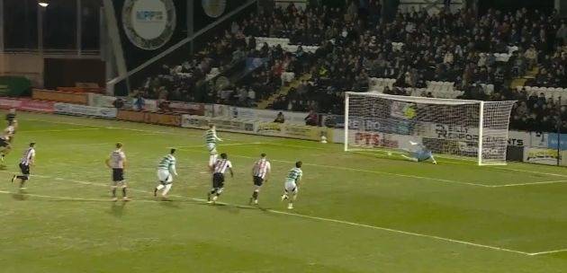 Video: Arne Engels restores Celtic’s lead with cool penalty