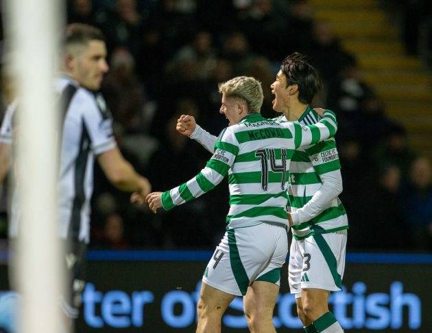 Humble celebrations from Celtic players that never reek of superiority