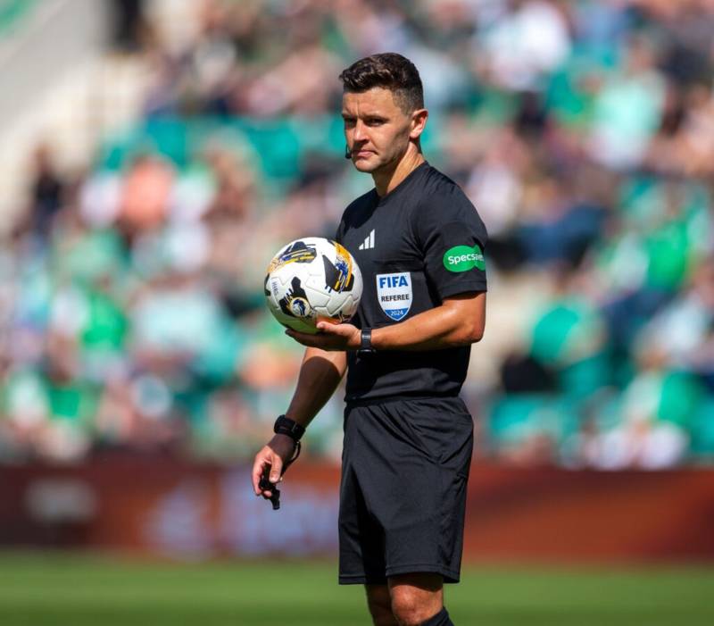 Referee and VAR for Celtic v Hibernian Confirmed