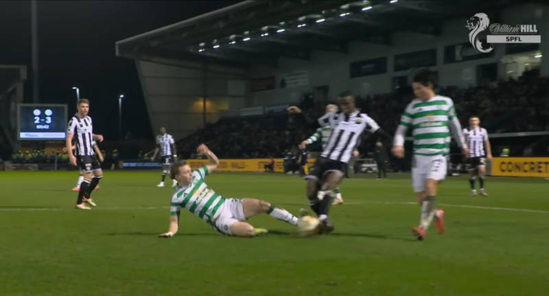 Referees label Johnston a ‘lucky boy’ as Celtic star escapes penalty in St Mirren win