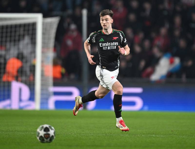 Celtic should be excited by Arsenal fans’ reaction to Kieran Tierney’s role as they thrashed PSV 7-1