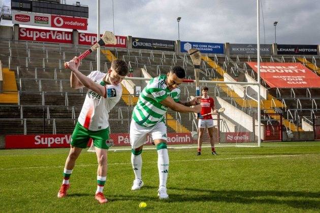 “I love the hurling,” says Celtic’s Cork Bhoy Adam Idah